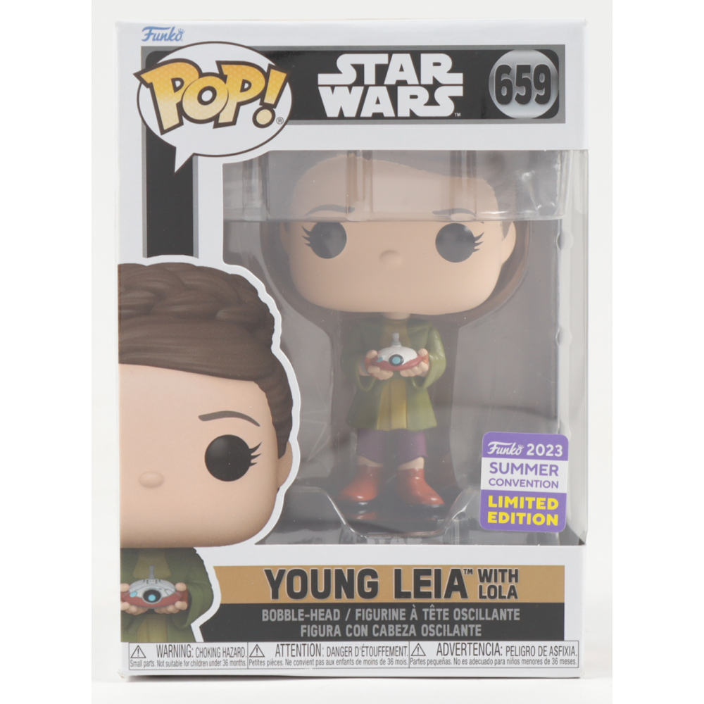 Young Leia "Star Wars" #659 Funko Pop! Vinyl Figure at PristineAuction.com