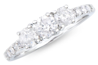 New 1.21 CTW Lab Grown Diamonds Ring E-F, VVS2 | Estimated Retail Value: $5,480 (IGI) at PristineAuction.com