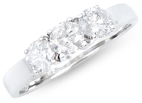 New 0.95 CTW Lab Grown Diamonds Ring E-F, VVS2  | Estimated Retail Value: $5,460 (IGI) at PristineAuction.com