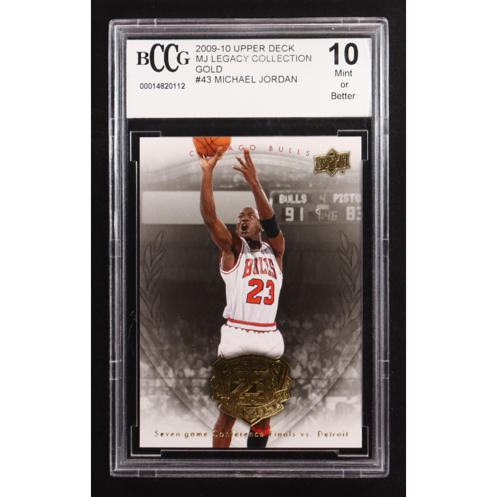 Michael Jordan 2009-10 Upper Deck Michael Jordan Legacy Collection Gold #83 (BCCG 10) at PristineAuction.com
