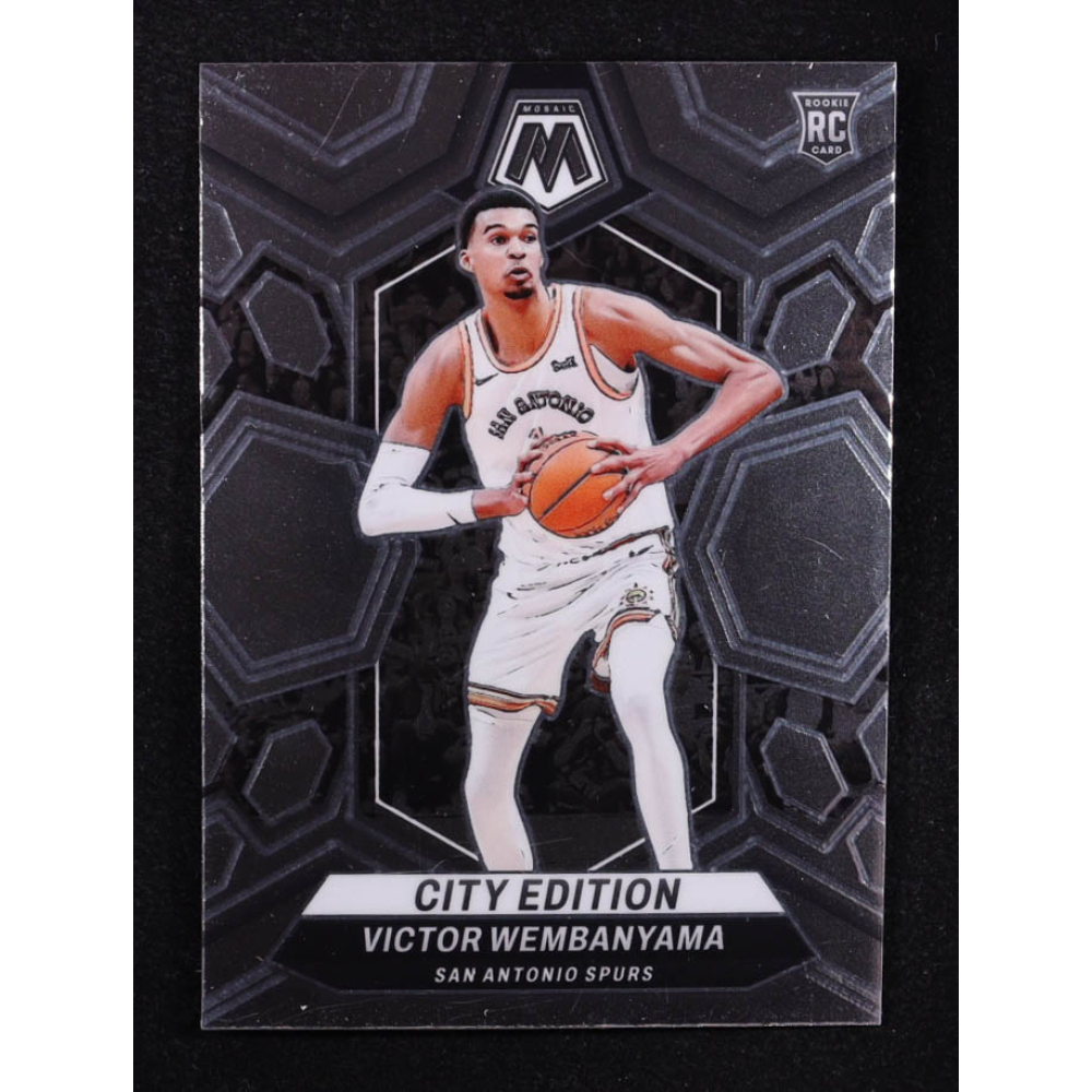 Victor Wembanyama 2023-24 Panini Mosaic #282 RC at PristineAuction.com