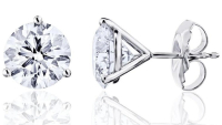 New 0.90 CTW Lab Grown Diamonds Earrings E-F, VVS2  | Estimated Retail Value: $5,475 (IGI) at PristineAuction.com