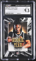 Stephon Castle 2024-25 Topps Now Rookie Of The Year #14 RC (CGC 9.5) at PristineAuction.com
