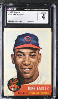 Luke Easter 1953 Topps #2 (CGC 4) at PristineAuction.com