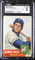 Elmer Valo 1953 Topps #122 (CGC 5) at PristineAuction.com