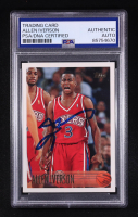 Allen Iverson Signed 1996-97 Topps #171 RC (PSA) at PristineAuction.com