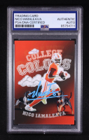 Nico Iamaleava Signed 2024 Onit Tennessee College Colors #CC2 RC (PSA) at PristineAuction.com