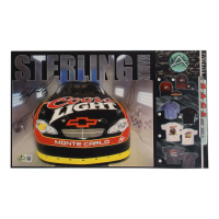 Sterling Marlin Signed NASCAR 8x13.5 Hero Card (Beckett) at PristineAuction.com