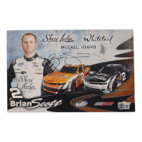 Brian Scott Signed NASCAR 8x11.5 Hero Card (Beckett) at PristineAuction.com