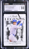 Shohei Ohtani 2023 Leaf Special Release Legends Achievement #LA-12 (CGC 10) at PristineAuction.com