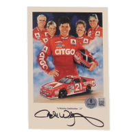 Darrell Waltrip Signed NASCAR 4x6 Postcard (Beckett) at PristineAuction.com