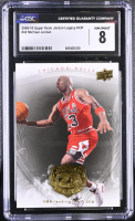 Michael Jordan 2009-10 Upper Deck Jordan Legacy HOF #42 (CGC 8) at PristineAuction.com