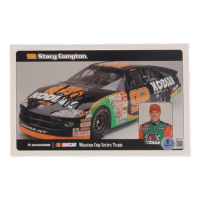 Stacy Compton Signed NASCAR 4.5x8 Hero Card (Beckett) at PristineAuction.com