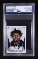 Trevon Diggs Signed 2020 Panini Stickers #308 RC (PSA) at PristineAuction.com