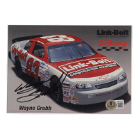 Wayne Grubb Signed NASCAR 5x7 Hero Card (Beckett) at PristineAuction.com
