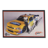 Aric Almirola Signed NASCAR 5x8 Hero Card (Beckett) at PristineAuction.com
