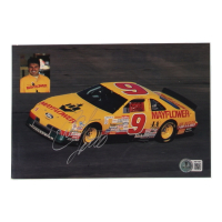 Chad Little Signed NASCAR 6x9 Hero Card (Beckett) at PristineAuction.com