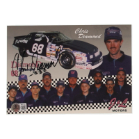 Chris Diamond Signed NASCAR 6x8.5 Hero Card (Beckett) at PristineAuction.com