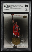 Michael Jordan 2009-10 Upper Deck MJ Legacy Collection Gold #64 (BCCG 10) at PristineAuction.com