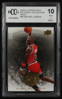 Michael Jordan 2009-10 Upper Deck MJ Legacy Collection Gold #58 (BCCG 10) at PristineAuction.com