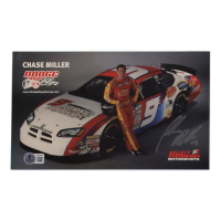 Chase Miller Signed NASCAR 6x10 Hero Card (Beckett) at PristineAuction.com