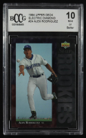 Alex Rodriguez 1994 Upper Deck Electric Diamond Star Rookies #24 RC (BCCG 10) at PristineAuction.com