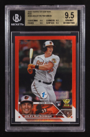 Adley Rutschman 2023 Topps 1st Edition Red #250 #36/50 RC (Beckett 9.5) at PristineAuction.com