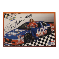 Patty Moise Signed NASCAR 6x9 Hero Card (Beckett) at PristineAuction.com