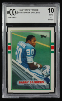 Barry Sanders 1989 Topps Traded #83T RC (BCCG 10) at PristineAuction.com