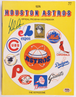 Nolan Ryan Signed 1974 Houston Astrodome Game Program (PSA) at PristineAuction.com