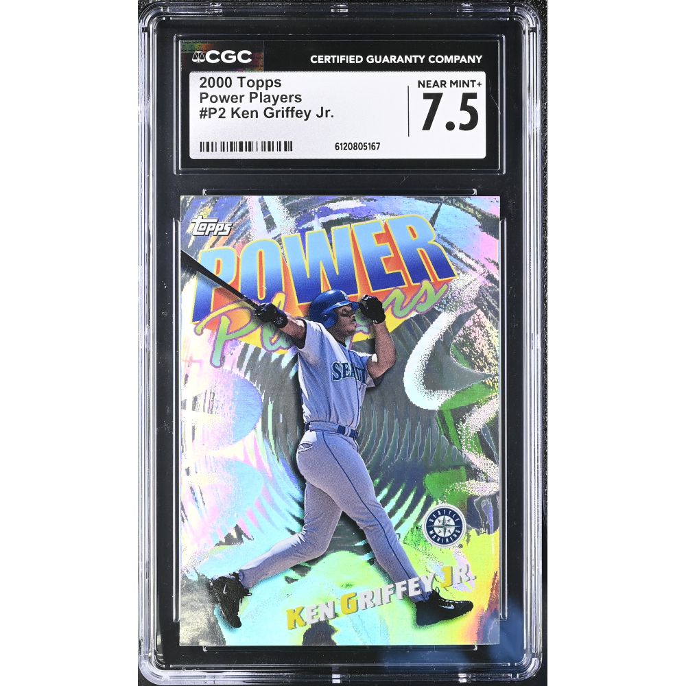 Ken Griffey Jr. 2000 Topps Power Players #P2 (CGC 7.5) at PristineAuction.com