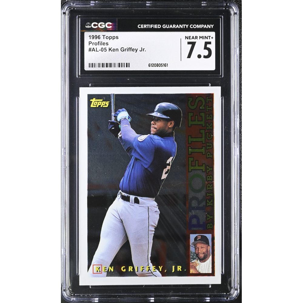 Ken Griffey Jr. 1996 Topps Profiles #AL5 (CGC 7.5) at PristineAuction.com