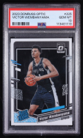Victor Wembanyama 2023-24 Panini Donruss Optic Rated Rookie #225 RC (PSA 10) at PristineAuction.com