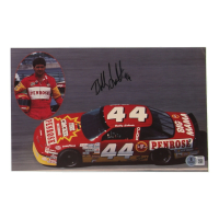 Bobby Labonte Signed NASCAR 7x11 Hero Card (Beckett) at PristineAuction.com