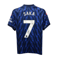Saka Signed Arsenal Adidas Authentic Jersey (Beckett) at PristineAuction.com