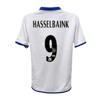 Jimmy Floyd Hasselbaink Signed Chelsea Umbro Authentic Jersey (Beckett) at PristineAuction.com