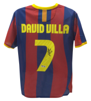David Villa Signed Barcelona Nike Authentic Jersey (Beckett) at PristineAuction.com