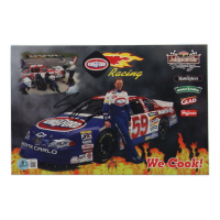 Stacy Compton Signed NASCAR 7x10 Hero Card (Beckett) at PristineAuction.com