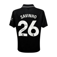 Savinho Signed Manchester City Puma Authentic Jersey (Beckett) at PristineAuction.com