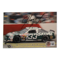 Harry Gant & Andy Petree Signed NASCAR 4x6 Hero Card (Beckett) at PristineAuction.com