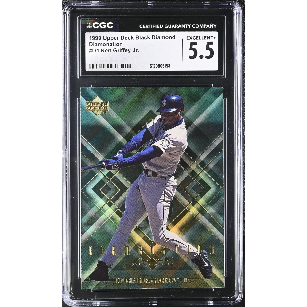Ken Griffey Jr. 2000 Black Diamond Diamonation #D1 (CGC 5.5) at PristineAuction.com