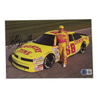 Bobby Hamilton Signed NASCAR 6x8.5 Hero Card (Beckett) at PristineAuction.com