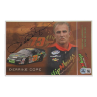 Derrike Cope Signed NASCAR 5.5x8.5 Hero Card (Beckett) at PristineAuction.com