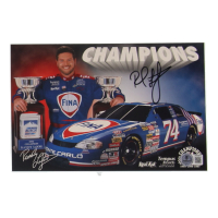 Randy LaJoie Signed NASCAR 6x9 Hero Card (Beckett) at PristineAuction.com