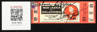 Johnny Rodgers & Greg Pruitt Signed 1971 "Game of the Century" Replica Ticket (AIV) at PristineAuction.com