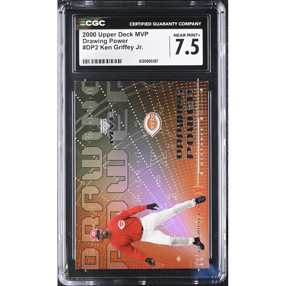 Ken Griffey Jr. 2000 Upper Deck MVP Drawing Power #DP2 (CGC 7.5) at PristineAuction.com