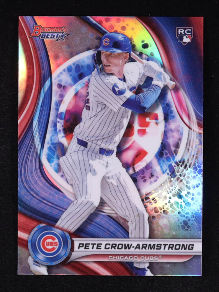 Pete Crow-Armstrong 2024 Bowman's Best Refractors #17 RC