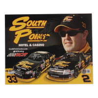 Brendan Gaughan Signed NASCAR 8x10 Hero Card (Beckett) at PristineAuction.com