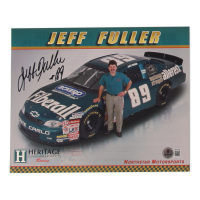 Jeff Fuller Signed NASCAR 8x10 Hero Card (Beckett) at PristineAuction.com