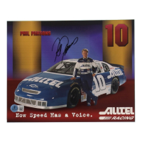 Phil Parsons Signed NASCAR 8x10 Hero Card (Beckett) at PristineAuction.com
